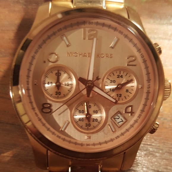 Womens Rose Gold Michael Kors watch!!!