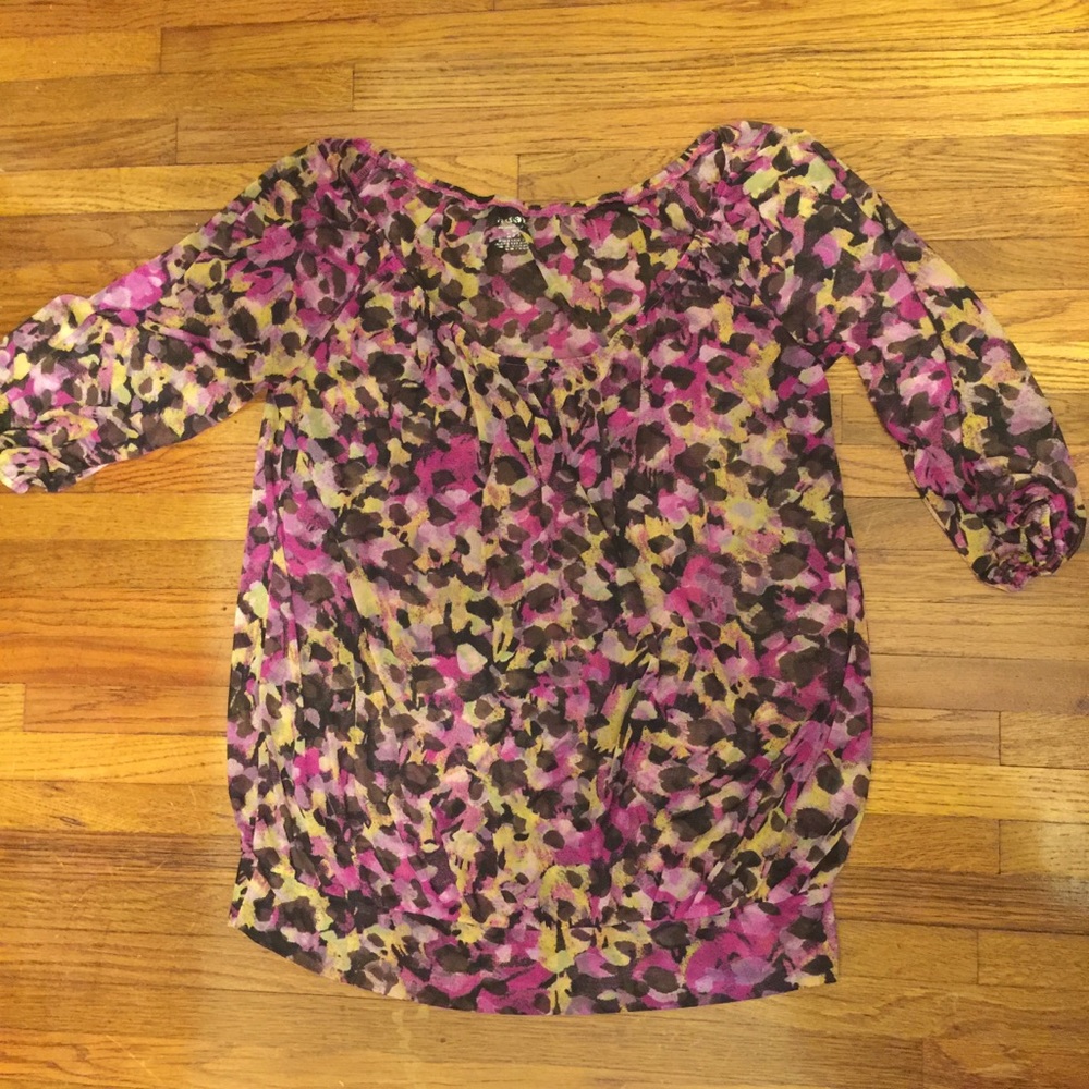 Lane Bryant. Sheer blouse. 14/16.