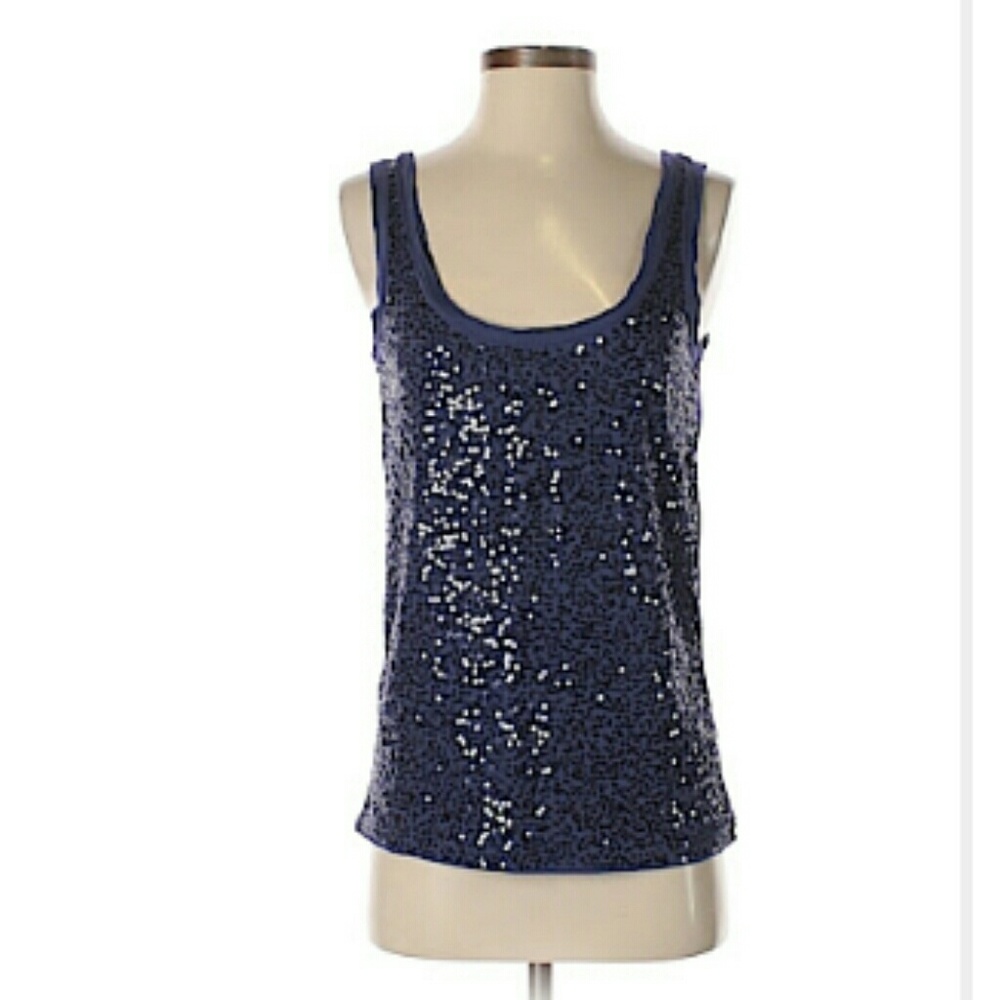 J. Crew sequin tank