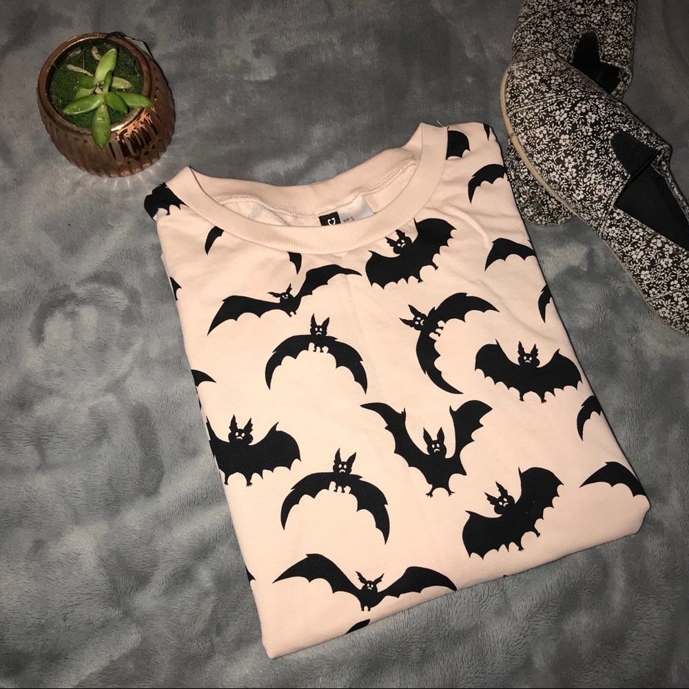 🦇Lightwight powder pink cute sweatshirt🦇