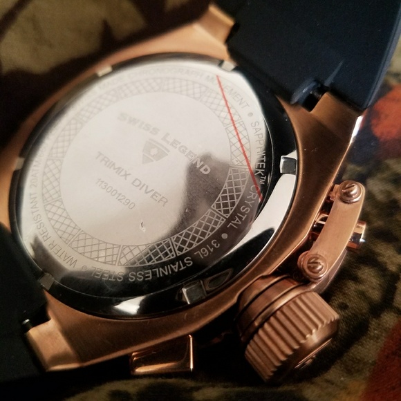 Swiss Legend Trimix Diver Men's watch! - Picture 4 of 4