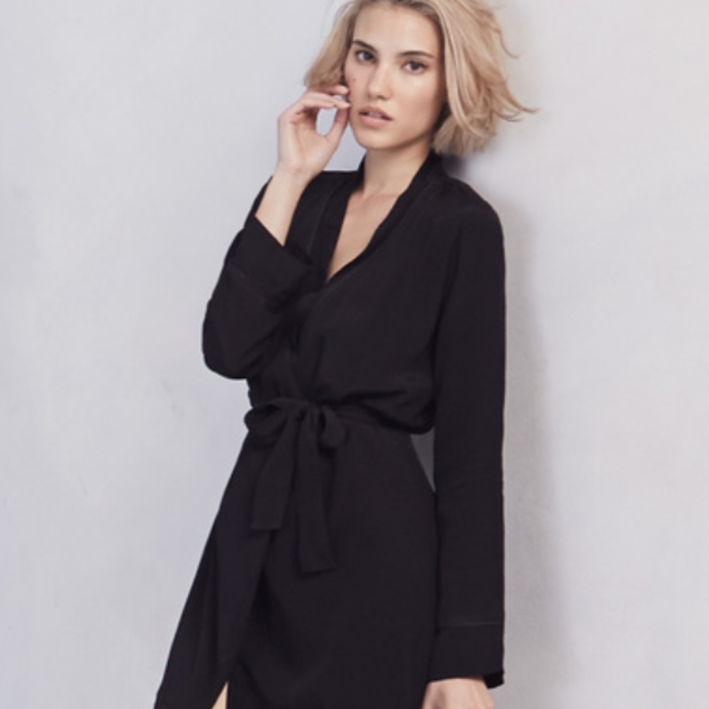 Reformation Violeta Dress in Black (size XS/S)