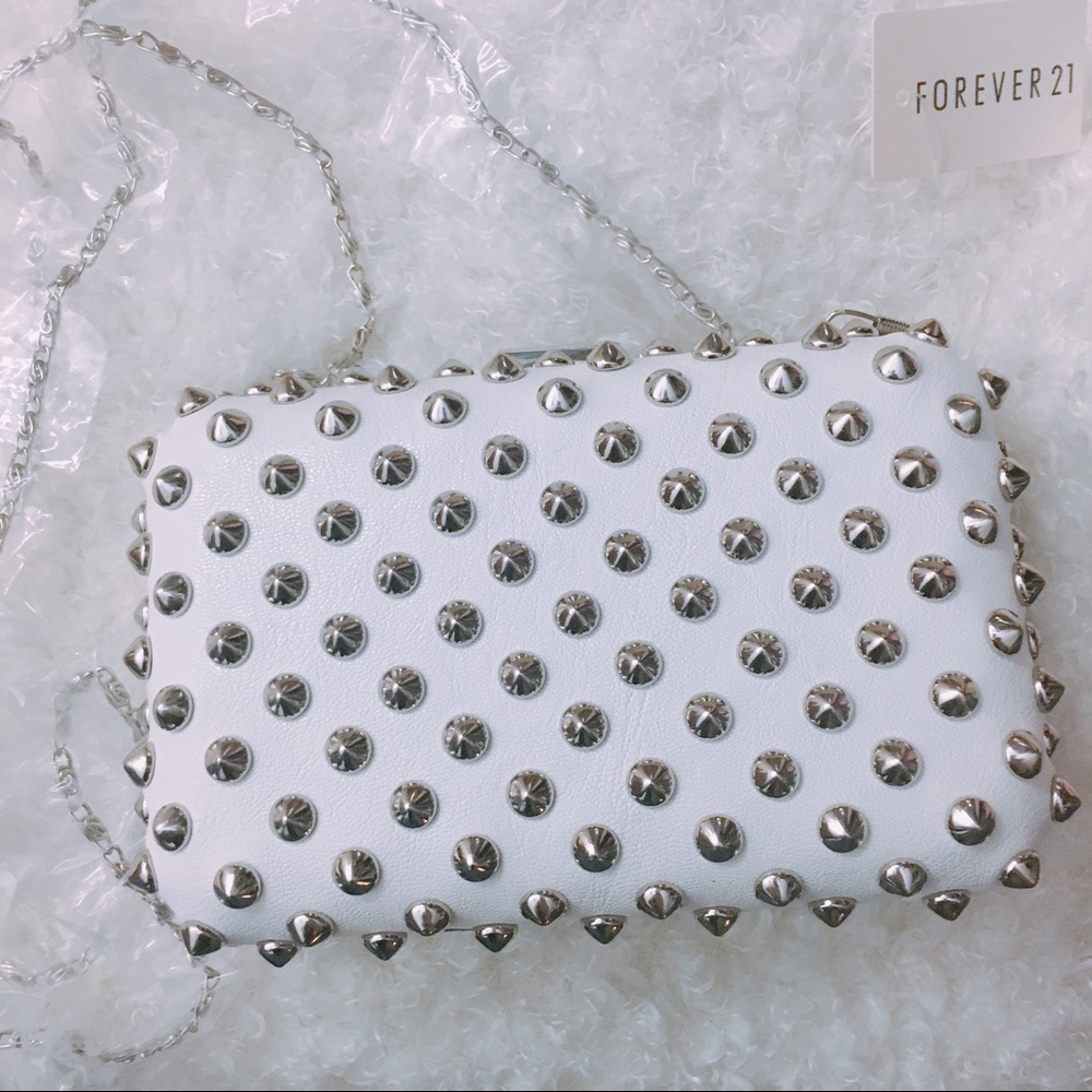 White handbag clutch (NWT)