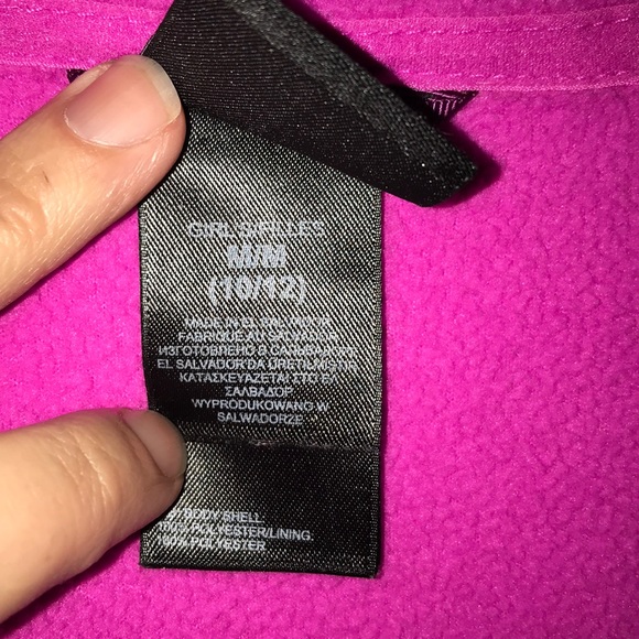 GIRLS NORTH FACE JACKET - Picture 4 of 6