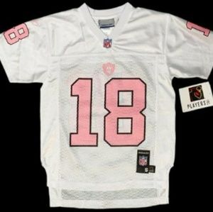 Randy Moss Raiders Breast Cancer Awareness Jersey