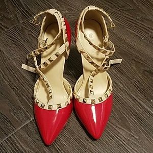 Wild Diva red heels