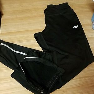 Fleece lined running tights