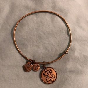 Alex and Ani Autism Awareness bracelet - gold