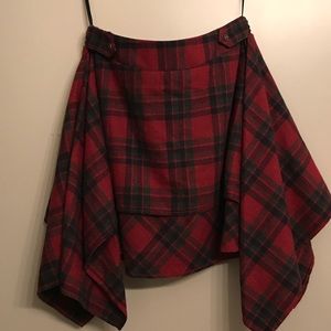 Free People Too Cool for School Tartan Mini