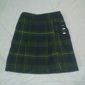 Kids/Girls Plaid Skirt