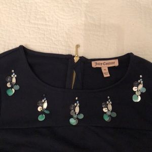 Juicy Couture Long Sleeve Dress with ruffle detail