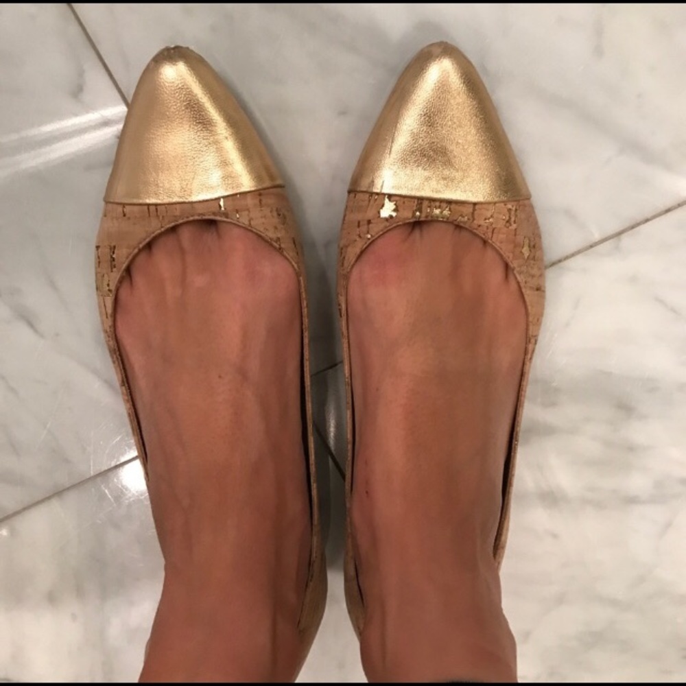 Kate Spade Cork Flats