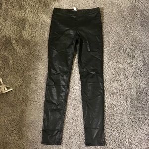 NWOT Coated Wet Looking Jeggings