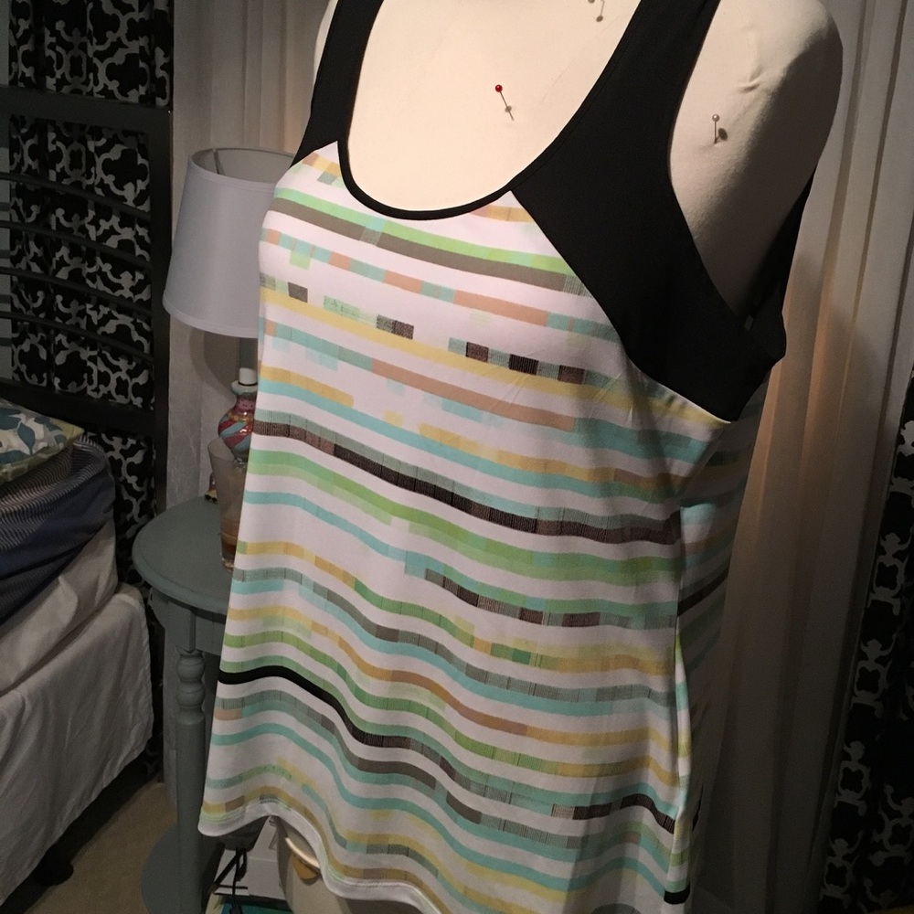 Calvin Klein stretch tank top print