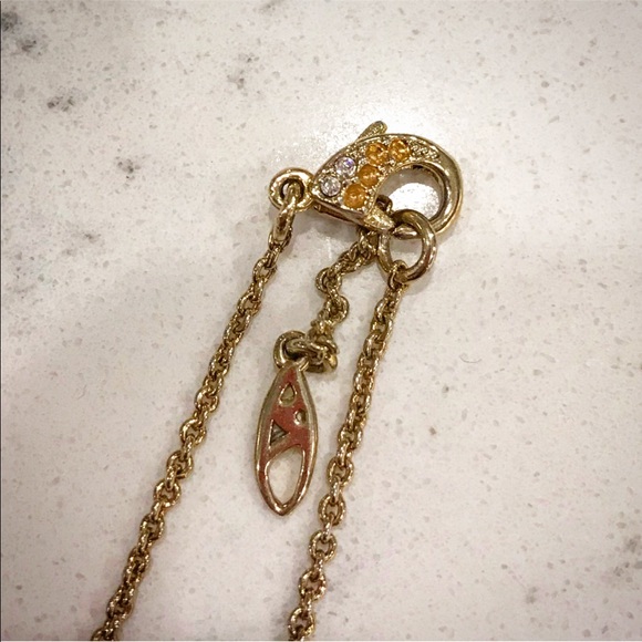 Nadri Crystal Initial Charm Bracelet - Picture 4 of 6