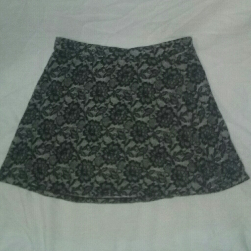 Kids/Girls Flower Print Skirt