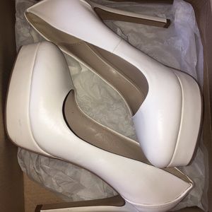 White heels