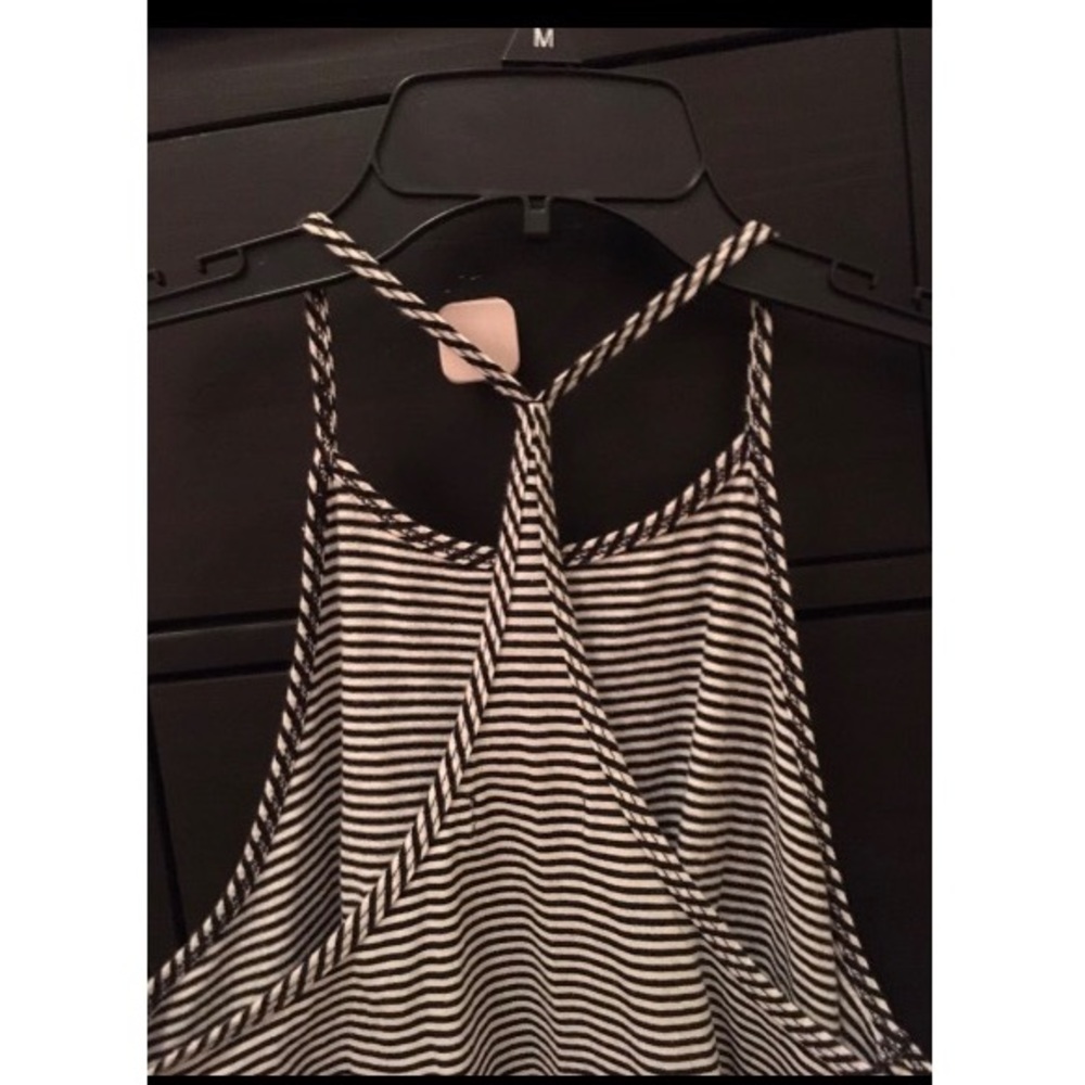 Striped hollister tank top