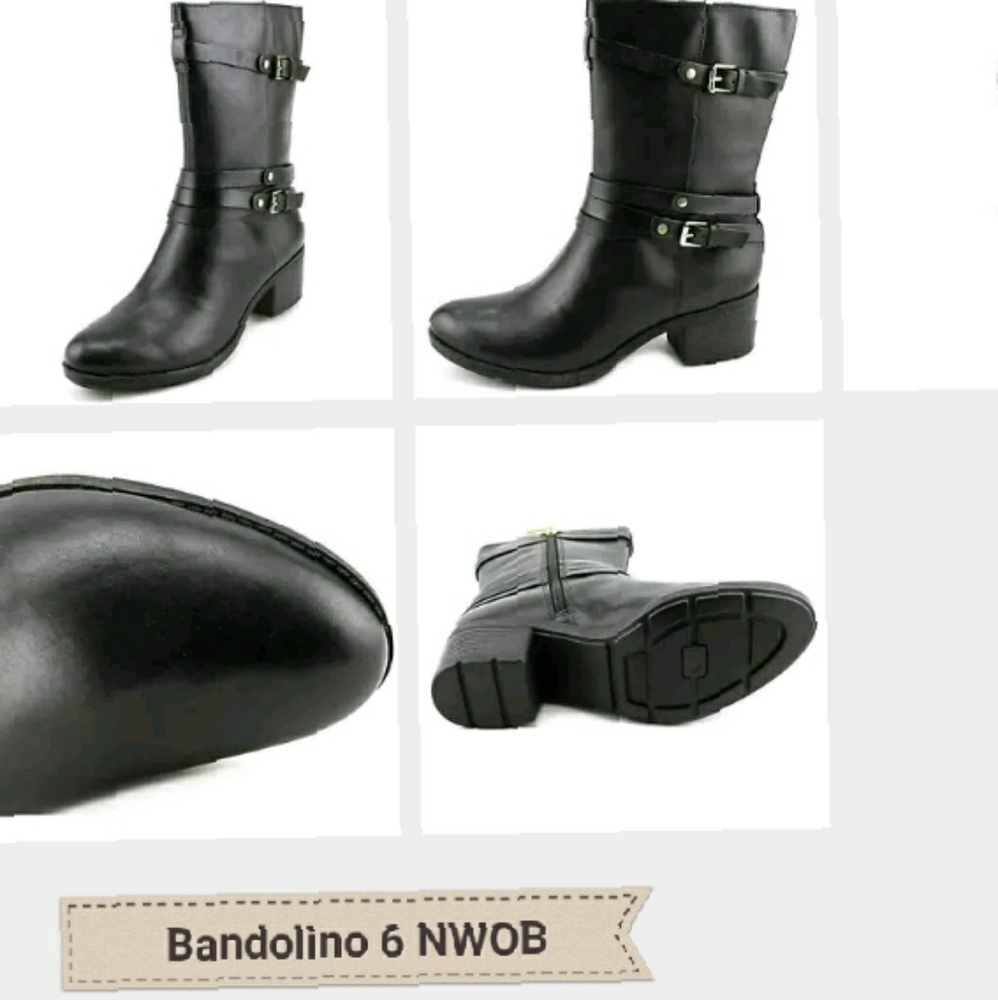 Bandolino leather boots size 6