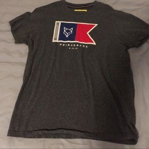 Men’s Large Prince & Fox Gray T-Shirt