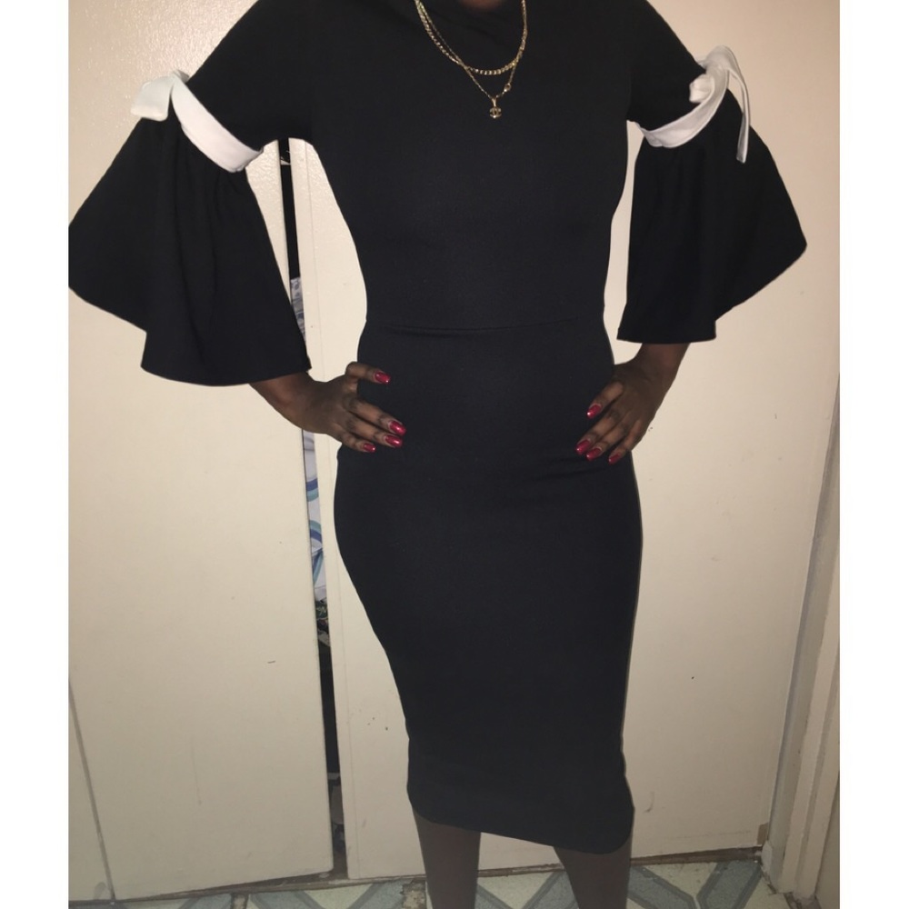 Black Midi Dress