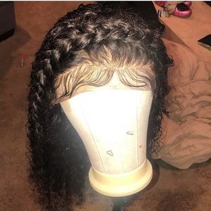 Caribbean Deep Curly Frontal Wig 22”