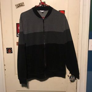 Calvin Klein full zip crewneck
