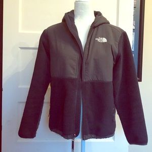 Boys XL The North Face fleece with hood