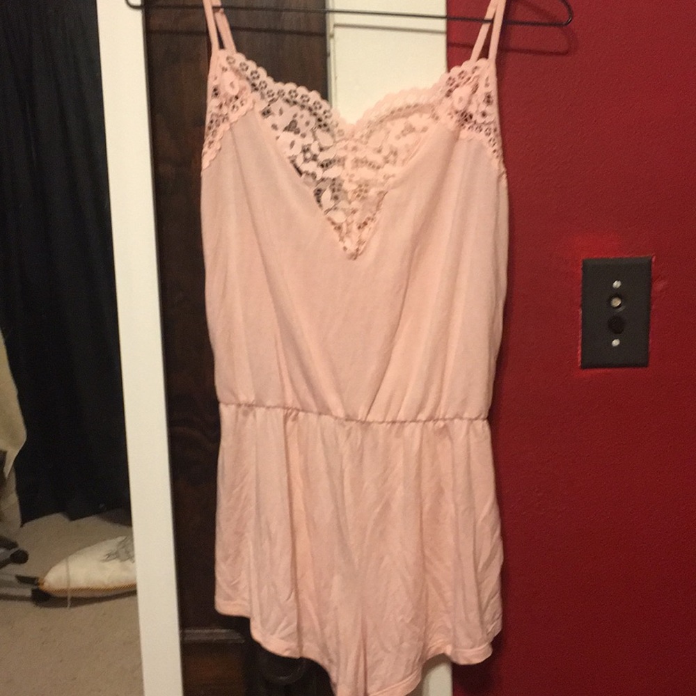 Baby Pink Lounge Romper
