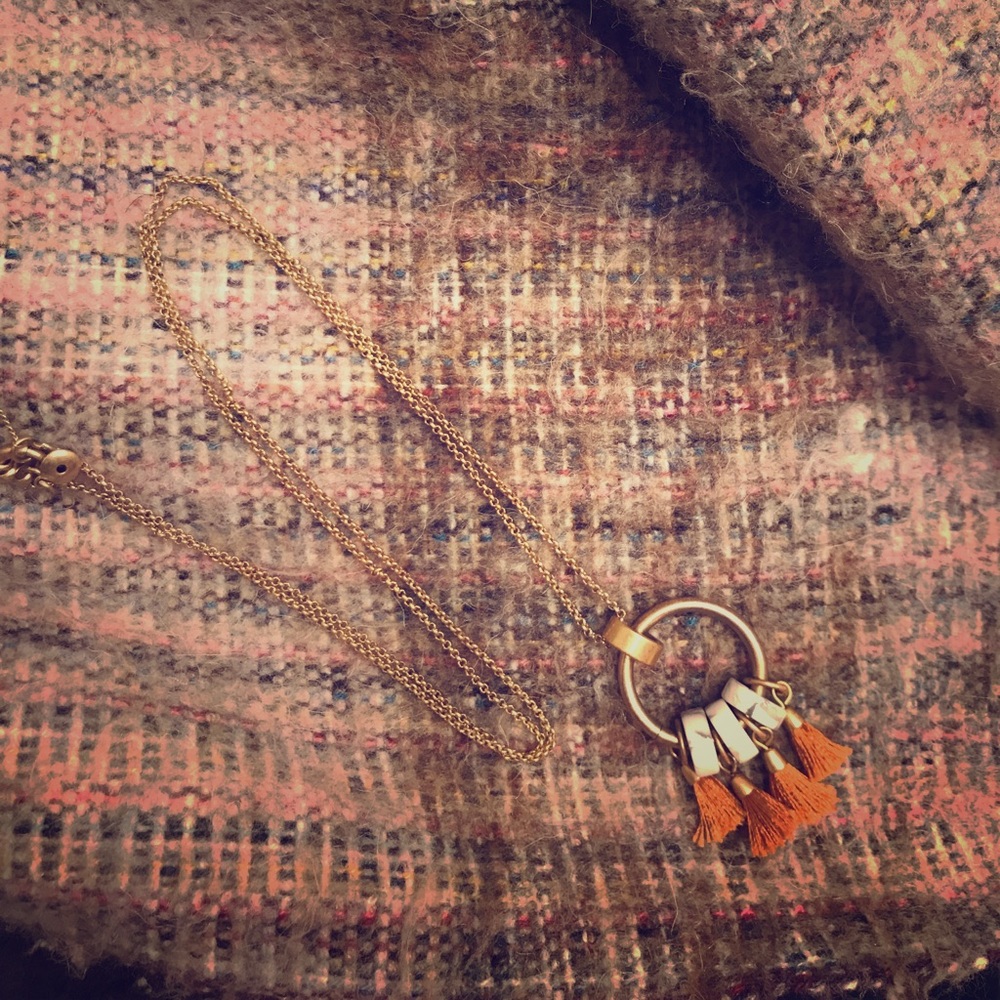 Madewell Tassels Necklace