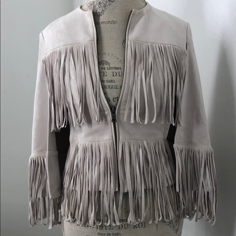 Camel cape blazer (worn once) - Picture 1 of 3