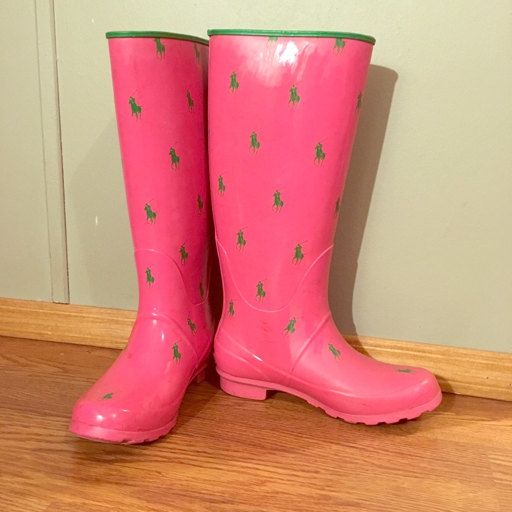 SOLD POLO Rain Boots
