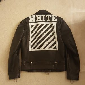 Off-White Leather Jacket
