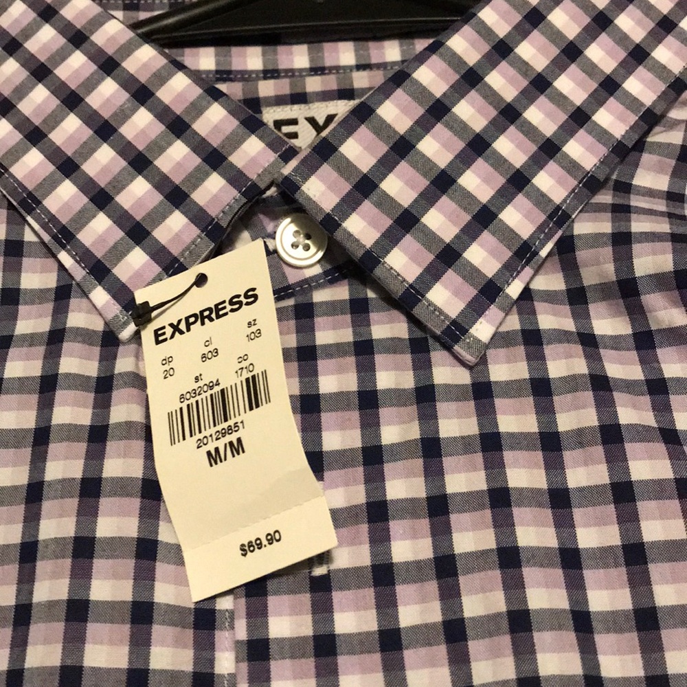 Express slim fit shirt with tags MEDIUM