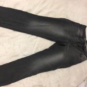 Dark gray jeans