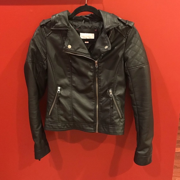 Xhilaration Jackets & Blazers - Black Faux Leather Jacket