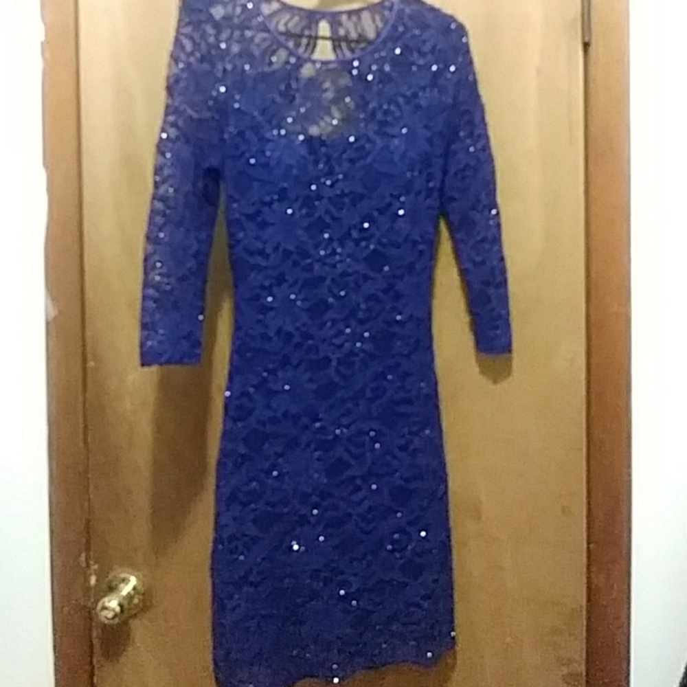 Glittery Blue dress
