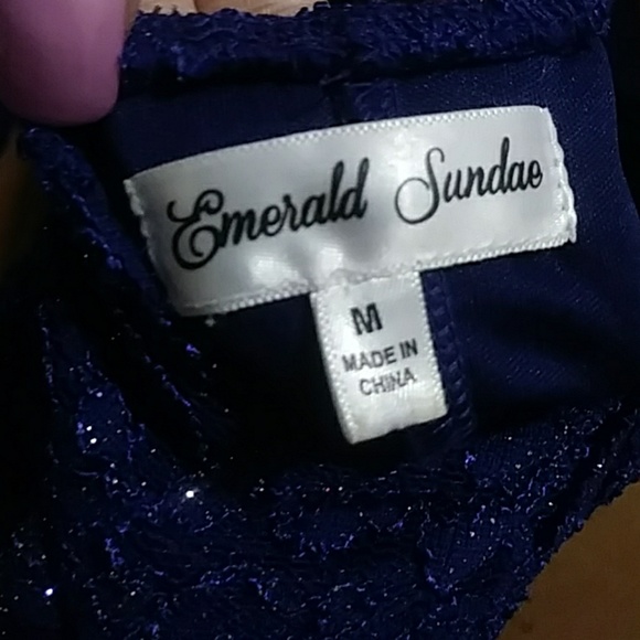 Glittery Blue dress - Picture 3 of 3