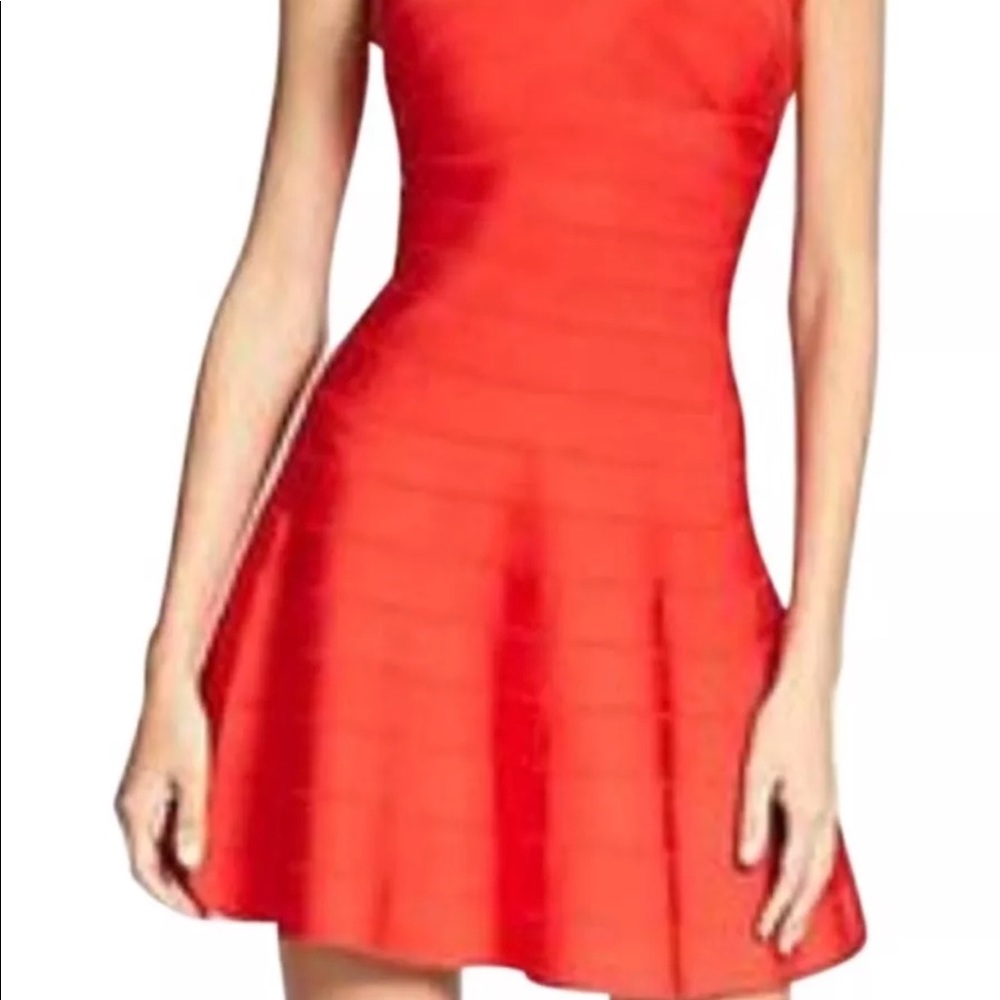 Herve Leger Small Sydney Red