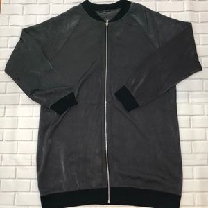 West Kei Long Bomber Jacket