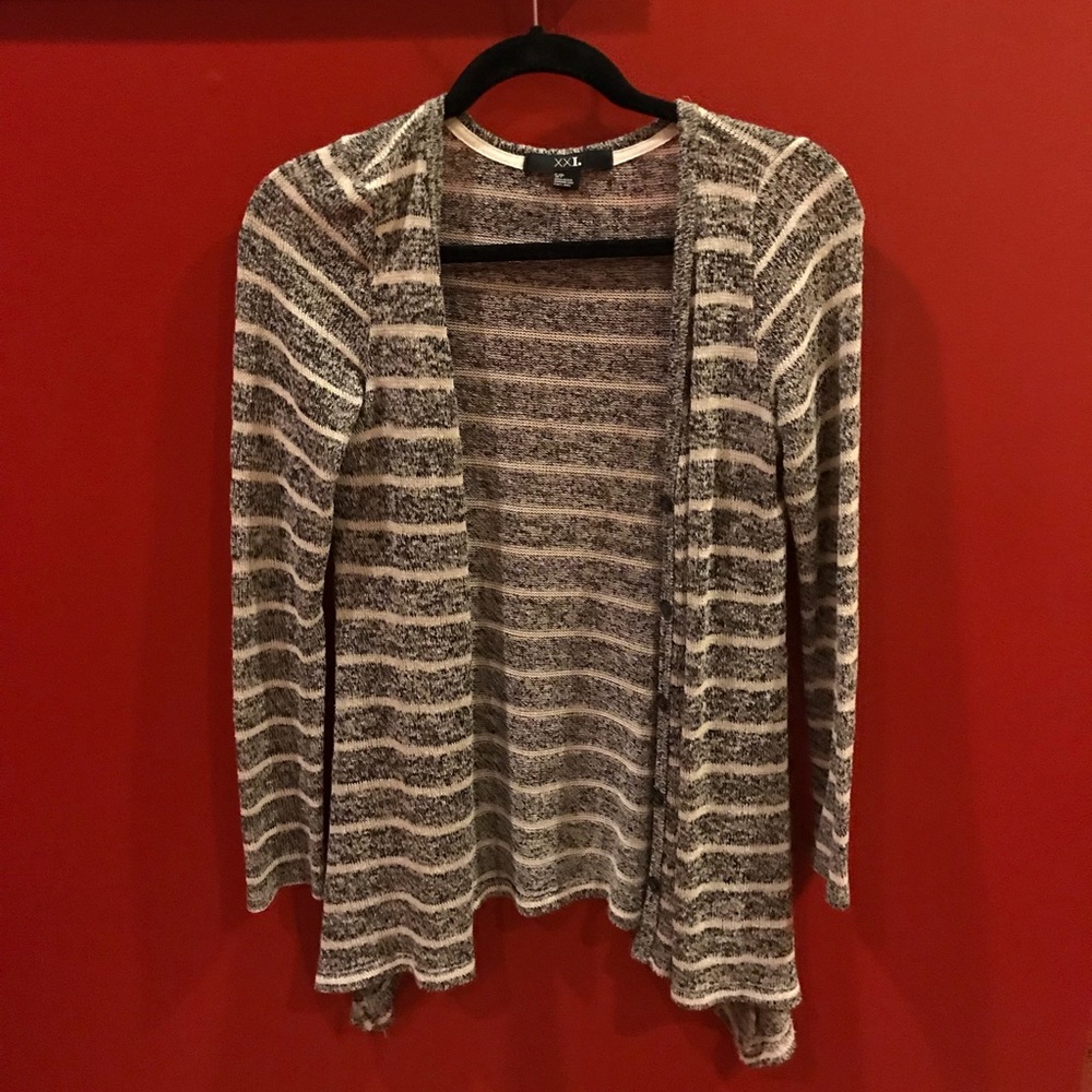 Forever 21 Gray Cardigan