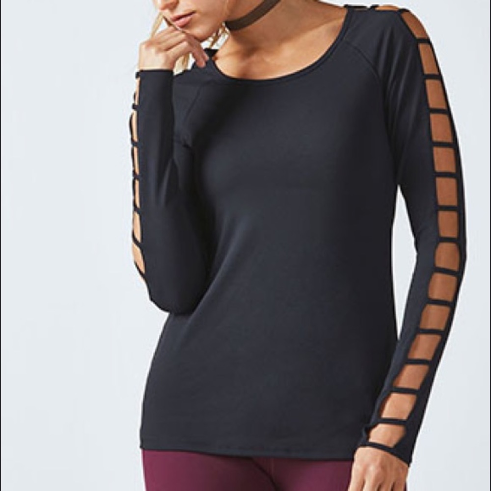 Fabletics long sleeve with cut outs