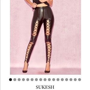 Vegan Leather House of CB Pants