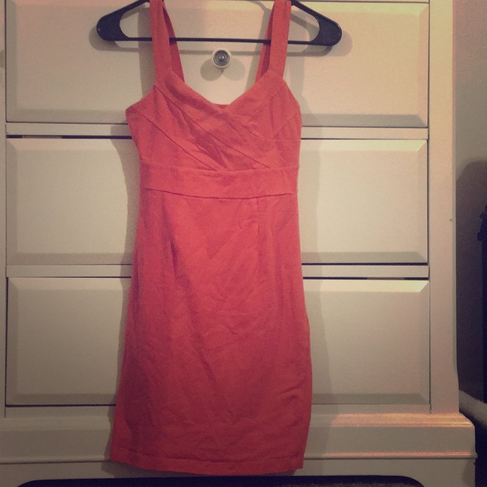 Peach/Salmon color dress