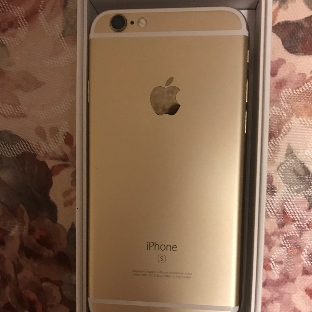 ❤️😘Gold IPhone 6s unlocked like new❤️😘