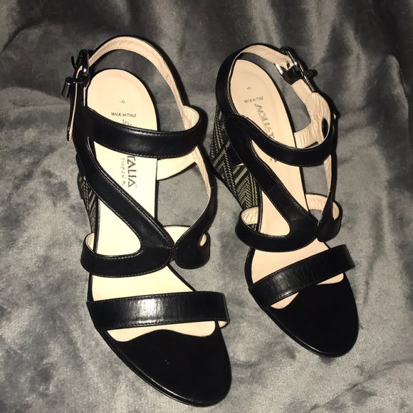 aquatalia wedge sandals
