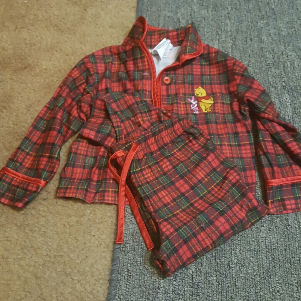 Disney Whitney Pooh Xmas PJS