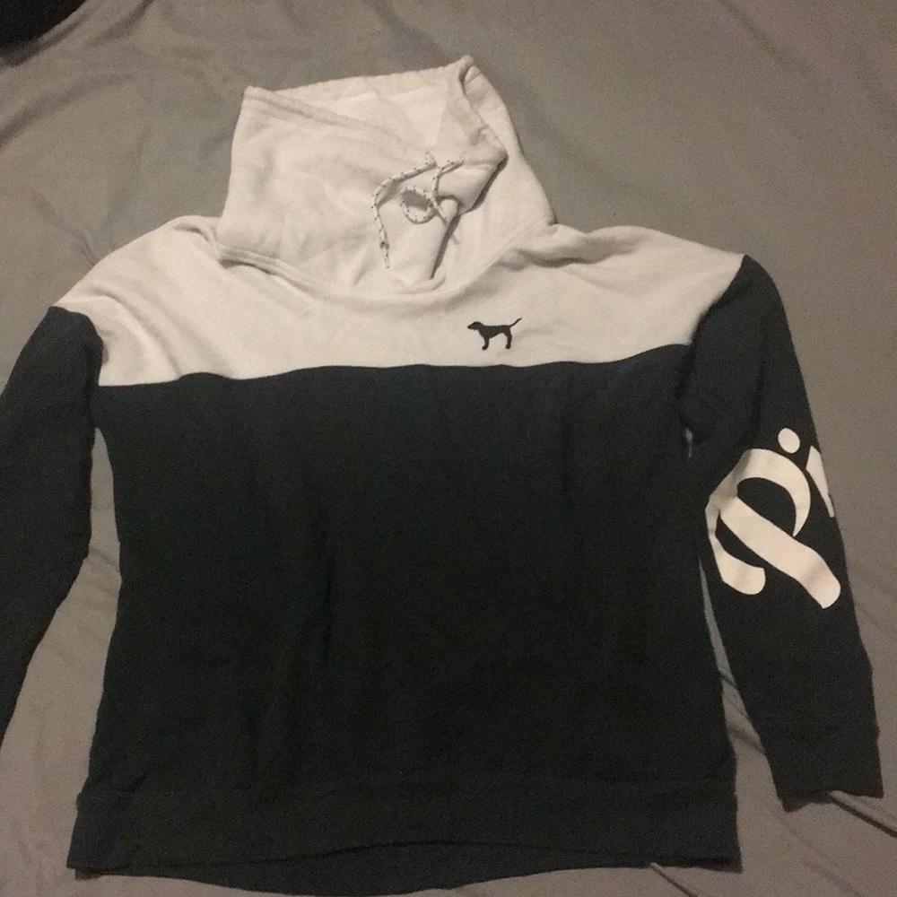 PINK medium cowlneck sweatshirt