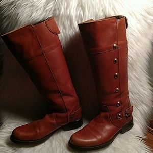 Steve madden leather  riding boots