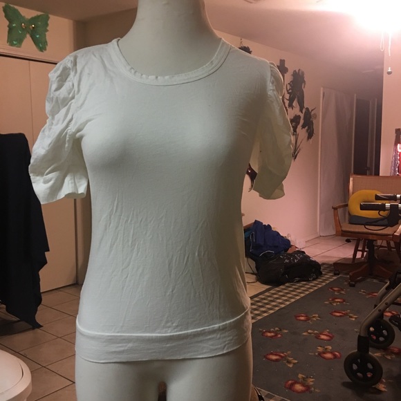 🔴RESTRICTED AREA Shirt Pullover w/ScrunchedSleeve - Picture 1 of 5